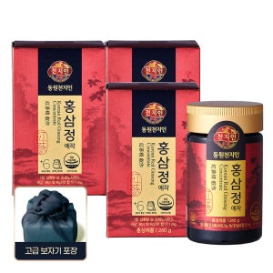 보자기증정/ 동원 천지인 홍삼정 예작 240g 1개입, 3개