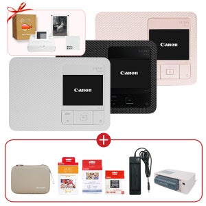 캐논 셀피 CP1500 포토프린터 RP-108 KC-36IP 인화지 카세트 아이리버 케이스+배터리+충전기