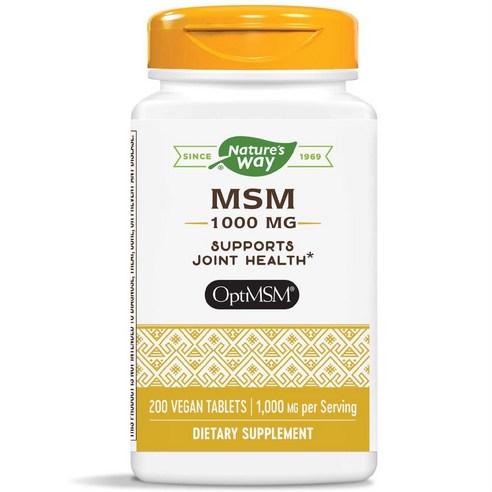 <b>네이쳐스웨이 MSM</b> 옵티msm 1000mg 200정