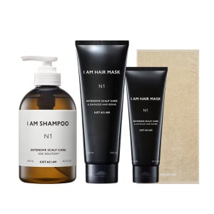 [저스트에즈아이엠] 인텐시브 스칼프 케어 샴푸 480ml + 헤어 마스크 220ml N1 2종 세트