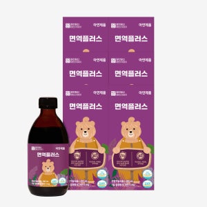 어린이 아연 징크시럽 면역력 면역플러스 병 장인정신에브리데이 280ml, 6개