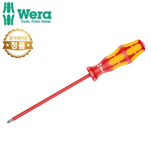 베라 십자 절연 드라이버 PH1 x 150mm 162 i VDE 006153 WERA