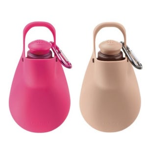 리첼 핸디캡 샤워 휴대용 물병 급수기 카라비너 포함 컴블러 산책