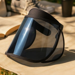 와이드 날개 썬캡 자외선차단 UV 여성 남자 햇빛 썬바이저 선캡 모자