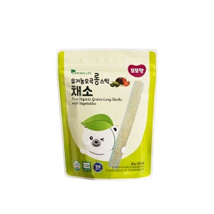 또또맘 유기농 오곡롱스틱 4종 채소, 1개