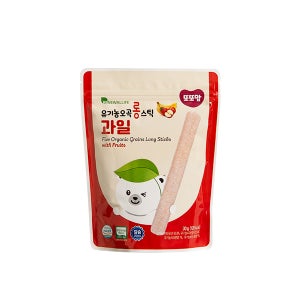 또또맘 유기농 오곡롱스틱 4종 과일, 1개