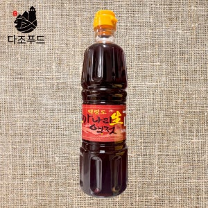두도액젓 국산 명품 백령도 다조푸드 명품 까나리액젓 800ml, 1개