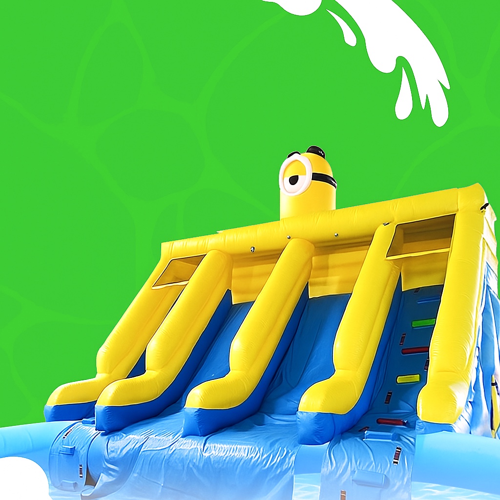 워터에어바운스 대여 물놀이 워터슬라이드 이동식 풀장 교회/ 어린이집/ 유치원/ 초등학교