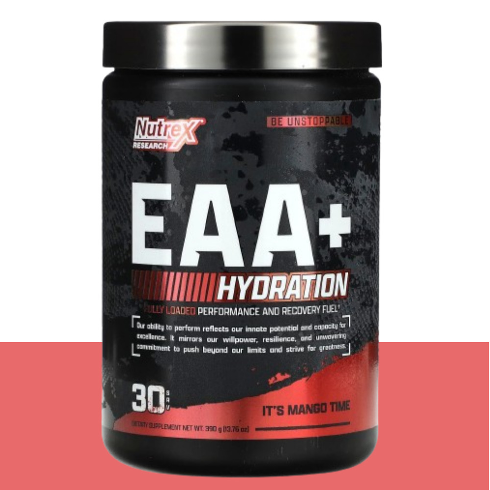 뉴트렉스 필수 아미노산 EAA 운동 에너지 <b>부스터</b> 하이드레이션 <b>잇츠</b> 망고 타임 390g