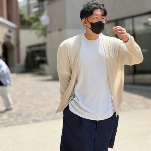 남자 빅사이즈 4XL 장마철 린넨 여름 가디건 오버핏 긴팔 댄디 얇은 간절기