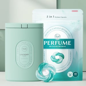 클라 5in1 퍼퓸 캡슐세탁세제 본품 50개입+리필40개입 고농축 향기 부스터