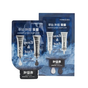 일회용 흰머리 새치 염색 샴푸 1박스 6회분