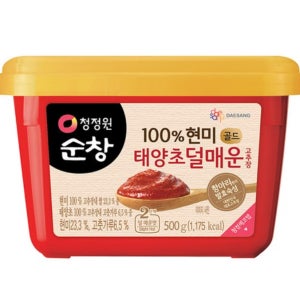 안매운 고추장 건강한 맛있는 덜 매운 어린이 아기 키즈 고추장