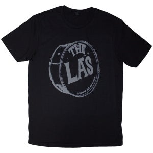 공식 THE LA’S 더 라스 Grey Drum Head Logo 반팔 티셔츠