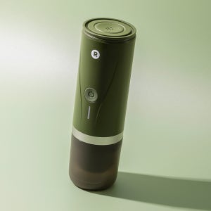 로스티코 휴대용 커피머신 에스프레소 머신 캡슐 아웃도어 캠핑 가정용 포레스트그린