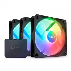 NZXT F120 RGB CORE (컨트롤러/3팩, 블랙) / M