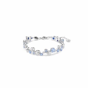 [스와로브스키/본사정품] Constella 블루 로듐 팔찌M 5722479