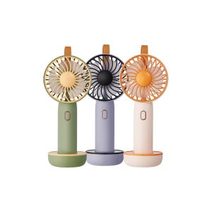 붐마스터파워스톰 USB 파스텔 휴대용 미니 무선선풍기 F7 BLDC 거치대포함