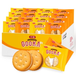 구카 누가크래커 필링 커피 수입 비스켓 2종 1box