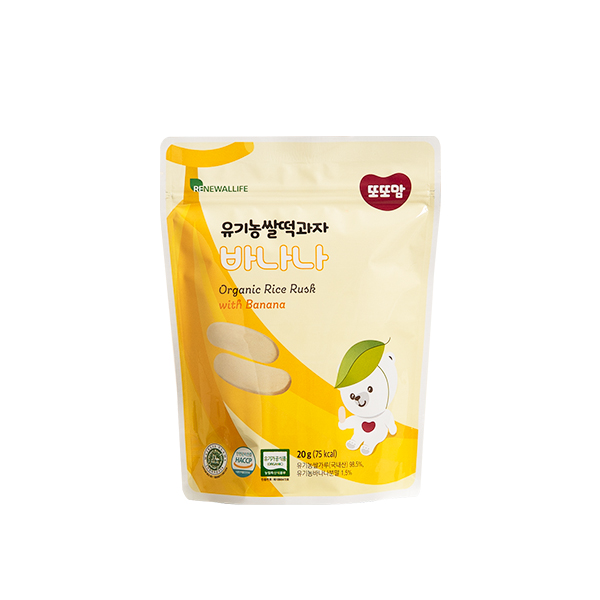 또또맘 유기농쌀떡과자 바나나 성분 분석