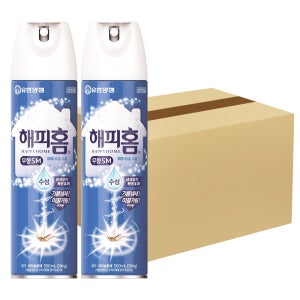 해피홈 에어로솔 수성 무향 500ml, 24개