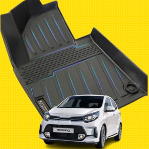 TPE카매트 발매트 발판 고무 입체 차량 자동차 바닥 깔판 올뉴모닝, 운전석+조수석+뒷자석