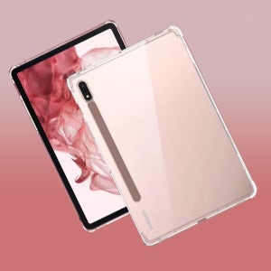갤럭시탭 에어 범퍼 젤리 케이스 커버 투명, 갤럭시 탭 S7+