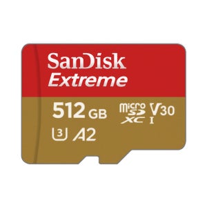 샌디스크 마이크로 SD카드 Extreme 메모리카드 512GB