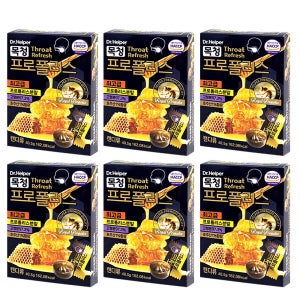 목청 프로폴리스 목캔디 9정 x 6개 목에 좋은 캔디