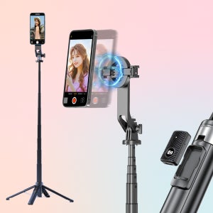 락모즈 맥세이프 셀카봉 삼각대 블루투스 셀카봉 미니 긴 아이폰 삼각대 셀카