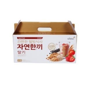 자연한끼 딸기 30봉 선식 선물세트