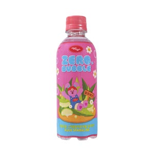 블링부스터 위글위글 스파클링 제로버블 알로에맛, 355ml/병