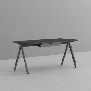 데스커 멀티데스크 1600x700mm, 쿨그레이