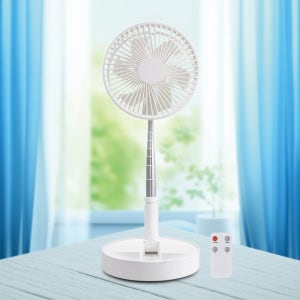 7단 높이조절 접이식 다용도 무선 스탠드 선풍기 휴대용 탁상 캠핑팬 TB956