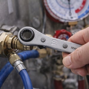 4방향 냉동라쳇 대만산 라쳇렌치 기어렌치 자동스패너 가