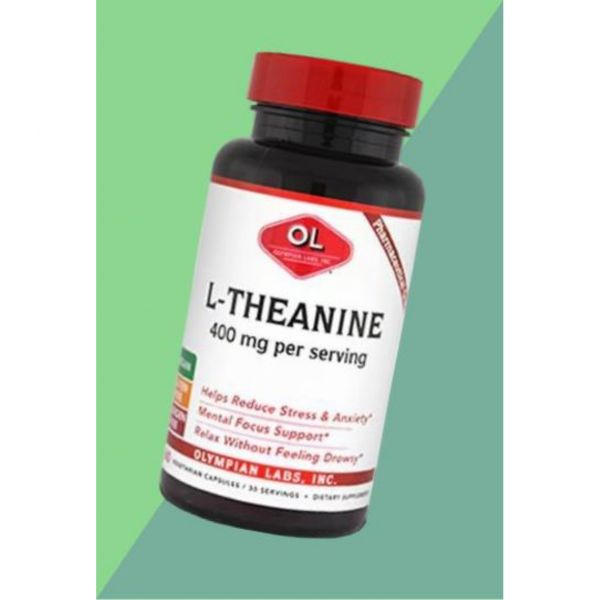 올림피언 <b>랩 테아닌</b> L<b>테아닌</b> 엘<b>테아닌</b> 아미노산 400mg 60캡슐 Olympian Labs