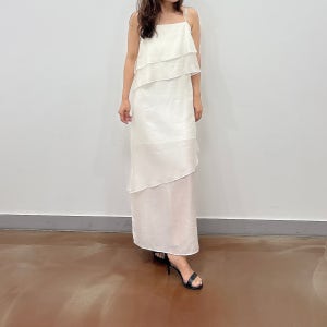 르 마스터피스 마아르니 텐셀 뷔스티에 원피스