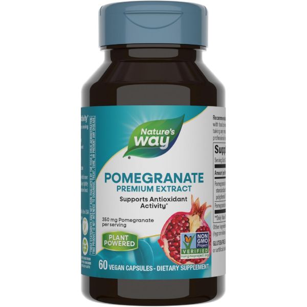 Natures Way 네이쳐스웨이 <b>네이처스</b>웨이 석류 추출물 350mg 60캡슐