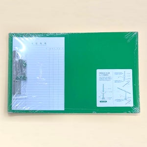 F130 녹색스프링화일 5개입/ 스프링철 포함