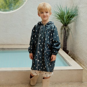 요바프 레인코트 도트 / 키즈 방수 우비 유아 아동 우비 생활방수 휴대용 레인웨어 남아 여아 공용 유치원 장마철 필수템