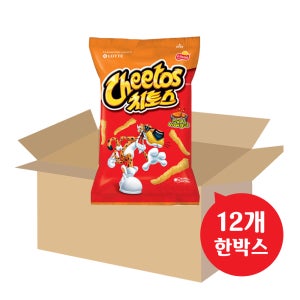 롯데 치토스 바베큐 82gx12개 /한박스
