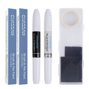 차싹 기아 순정형 자동차 붓펜 페인트 풀세트 FSB 퓨전블랙(3068) 1P + 투명 붓펜 페인트 1P + 보관 케이스 1P + 초극세사 1P + 사포 3P + 마스킹테이프 1P