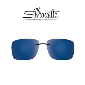 Silhouette 5090 A3 0803스타일 쉐이드 클립온 블루 편광 선글라스 클립
