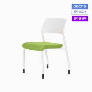 파트라 큐비 컴퓨터 학생 책상 의자 SSCV 글라이드타입, 그린