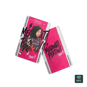 배구선수 메가왓티 NFC 스마트 굿즈 공식 포토카드