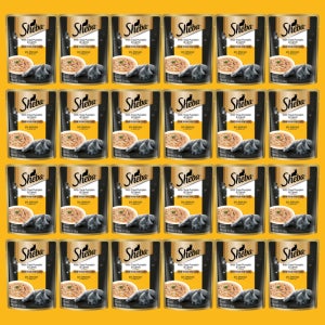 쉬바 파우치 고양이 주식 습식사료 참치+호박+당근 그레이비소스, 70g, 24개