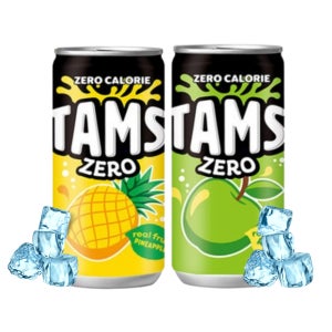탐스제로 파인애플 사과 210ml 30캔 각15캔 제로음료