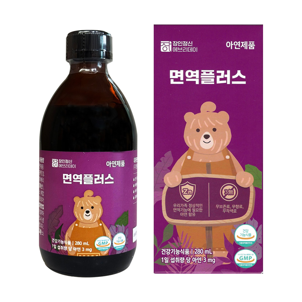 장인정신에브리데이 면역플러스 280ml 1개