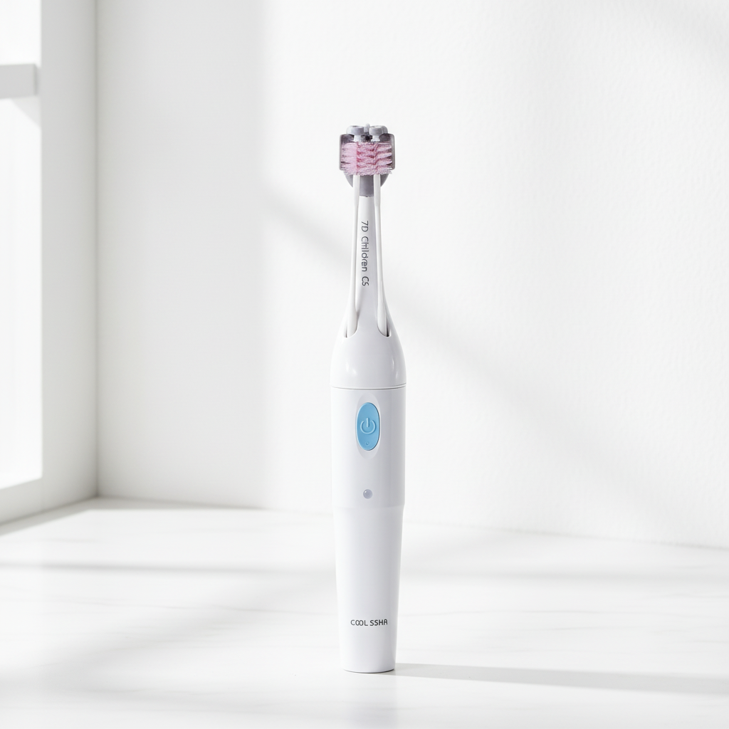 전동칫솔 쿨샤 7D 고급형 풀세트 어린이용