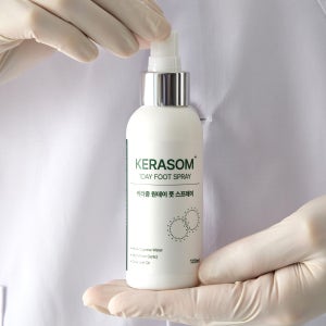 케라좀 원데이 문제성 발 풋스프레이 발냄새 발각질 제거제 120ml, 1개